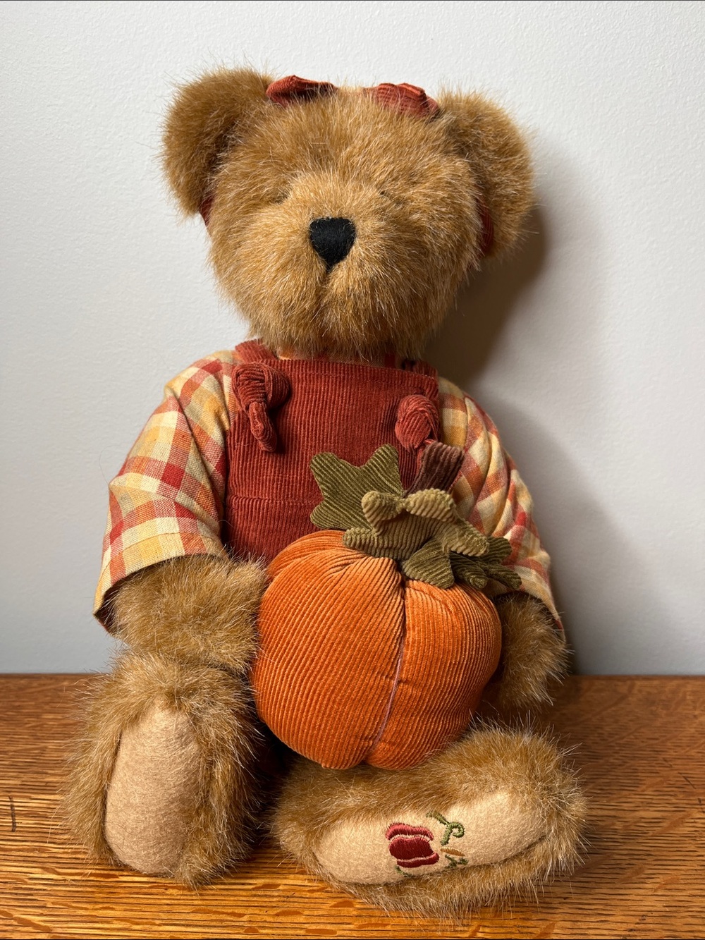 Vintage Boyd’s Bears-TJ’s Best Dressed Collection: Penelope P Punkinbeary no tag